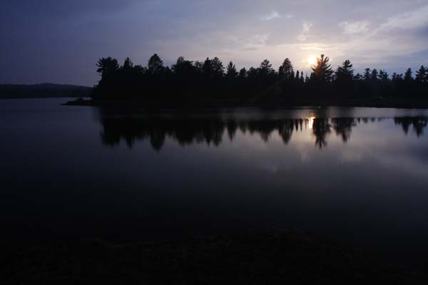 Lake Three sunset 2