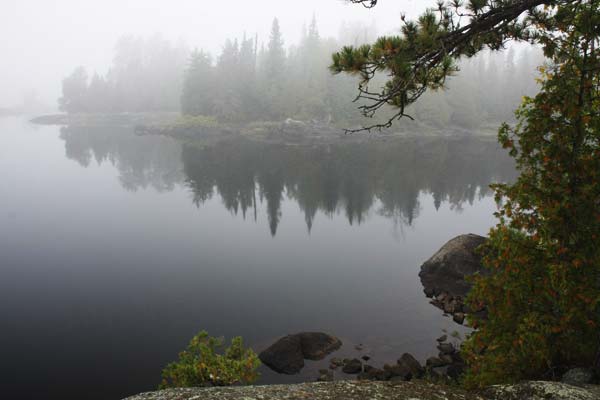 Lake Three fog 2