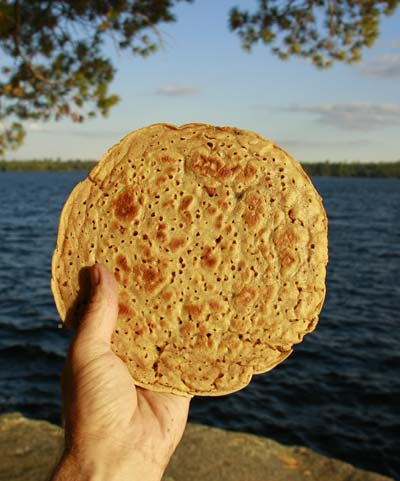 Blueberry bannock side B