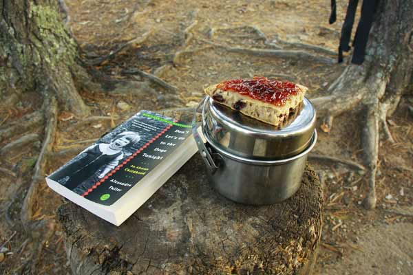 Bannock with marmalade