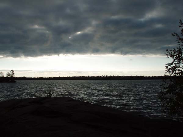 Ima Lake cloudbank