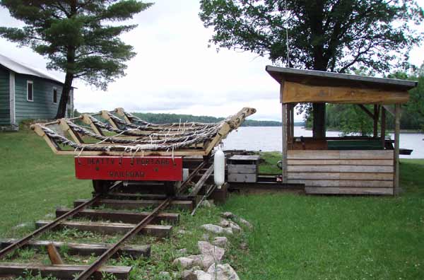 Beatty portage tramway