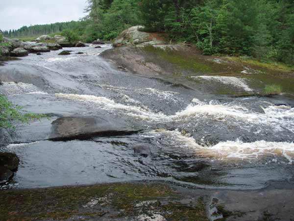 Moose River rapids, 2010