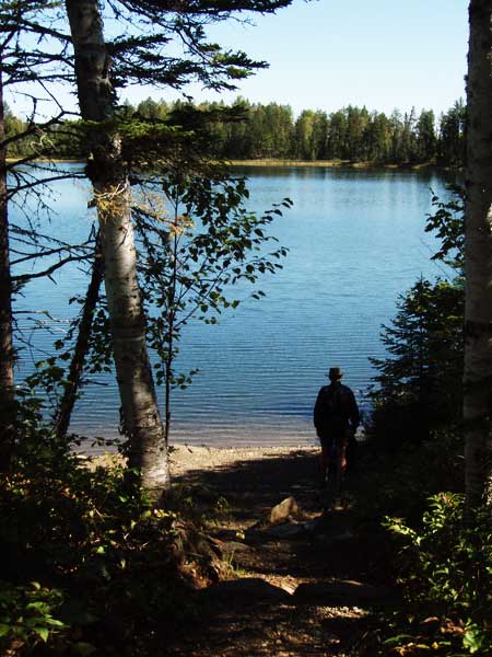 Steve at Kiana Lake