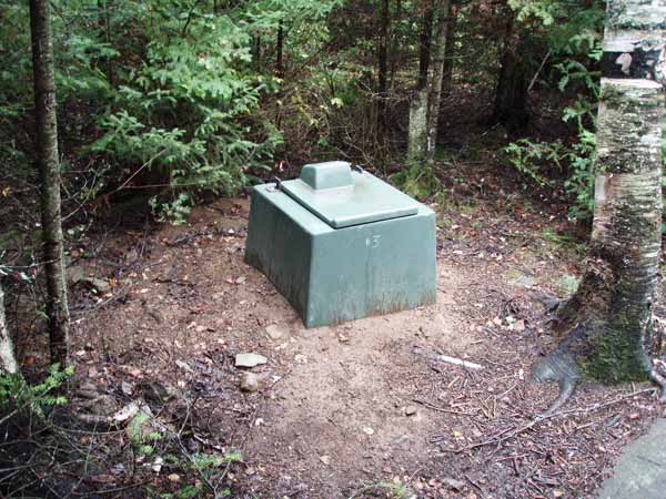 Box latrine
